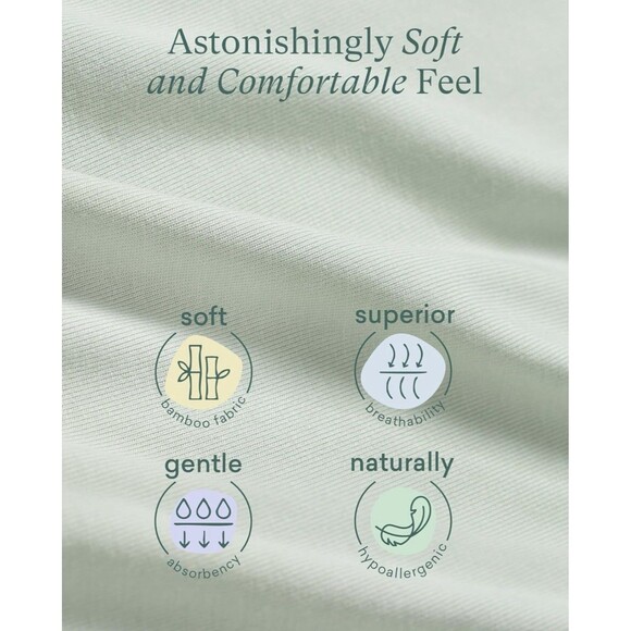 PurComfy Bamboo Pajama Set Blush and Lilac Size 3T Toddler Baby Girl NWT 2pc NEW - Picture 6 of 9